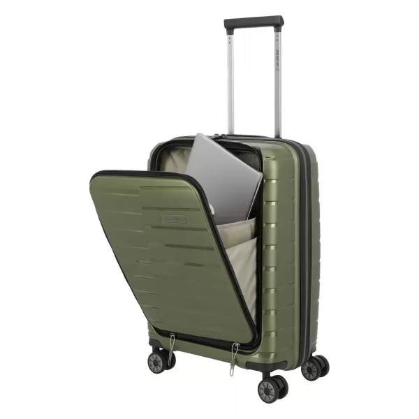  куфар TRAVELITE AIR BASE 4W S FRONT POCKET МАСЛИНА 