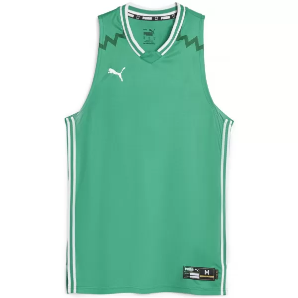  Мъжки фланелка PUMA HOOPS TEAM GAME JERSEY 67662806 ПИПЕР ЗЕЛЕНО 