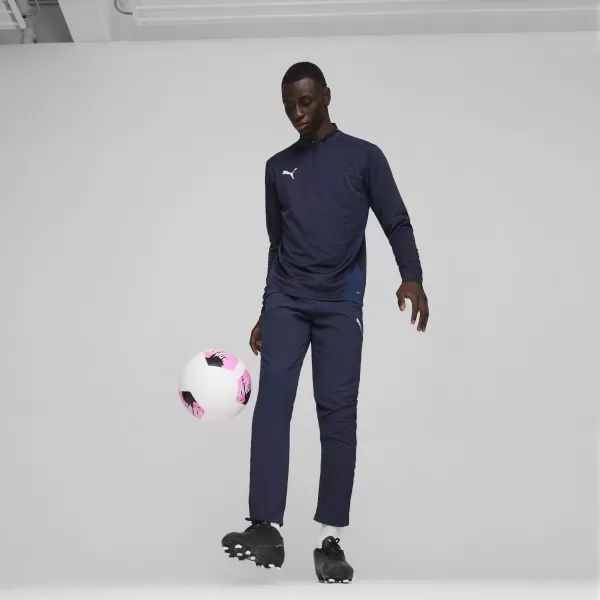  Риза PUMA TEAMGOAL TRAINING 1/4 ZIP TO 65862906 PUMA NAVY/WHITE/PERSIAN BLUE 