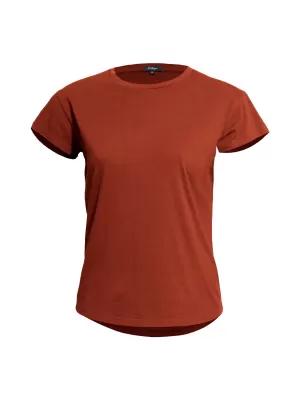 Дамска тениска PENTAGON WHISPER WOMENS TEE BLANK OFF K09044 КЕСТЕНЯВО ЧЕРВЕНО