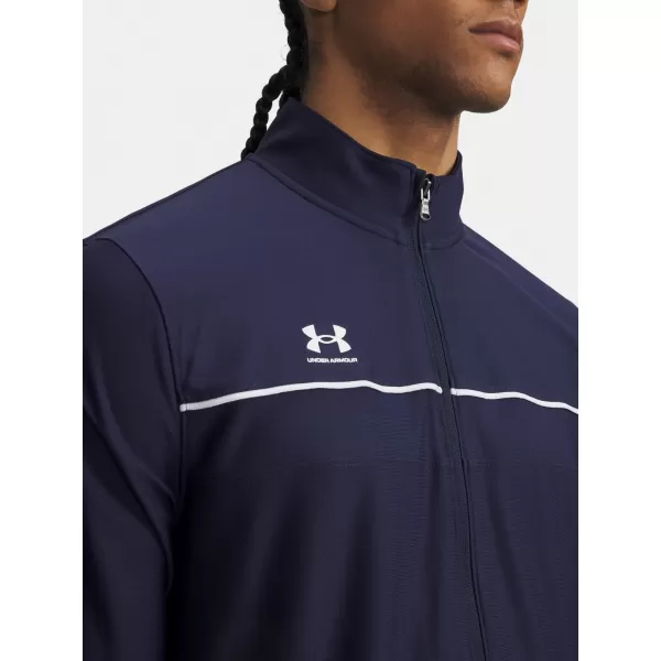  Мъжки комплект UNDER ARMOUR UA M CHALLENGER TRACKSUIT 6004052-410 СИНЬО 
