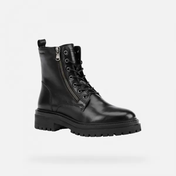  Дамски обувки GEOX IRIDEA G004094 ЧЕРЕН 