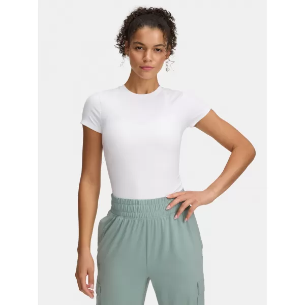  Дамска тениска UNDER ARMOUR MERIDIAN CORE SS 6000341-100 БЯЛО 