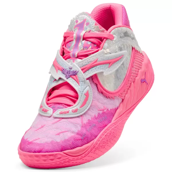  Мъжки обувки PUMA MB.05 WORLD TOUR 31212901 СЛЪНЦЕТО УДАРЕНО/ЧИСТА МАГЕНТА 