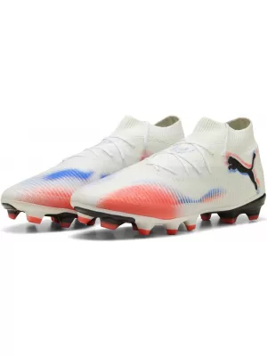 Мъжки обувки PUMA FUTURE 8 PRO FG/AG 10858801 WHITE/ БЯЛО/ПУМА ЧЕРНО/СВЕТЕЩО ЧЕРВЕНО