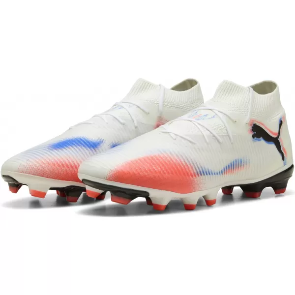  Мъжки обувки PUMA FUTURE 8 PRO FG/AG 10858801 WHITE/ БЯЛО/ПУМА ЧЕРНО/СВЕТЕЩО ЧЕРВЕНО 