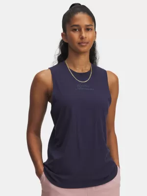 Дамски потник UNDER ARMOUR UA VARSITY TANK 6005631-410 СИНЬО