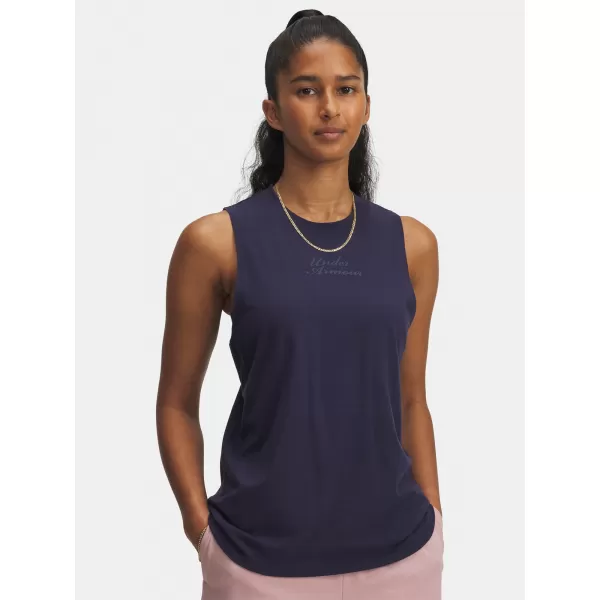  Дамски потник UNDER ARMOUR UA VARSITY TANK 6005631-410 СИНЬО 