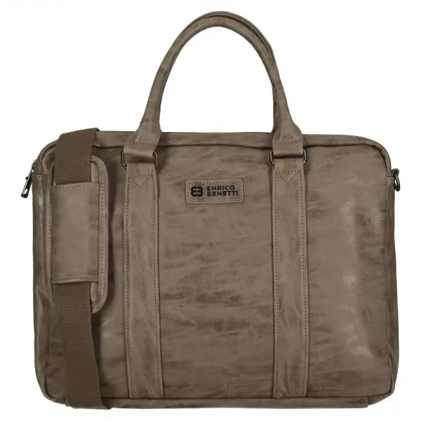 Чанта ENRICO BENETTI ROTTERDAM 15 NOTEBOOK BAG СРЕДНО КАФЯВО 