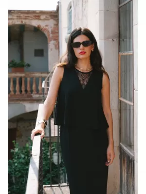 Рокля STYLOVE S422 ЧЕРЕН