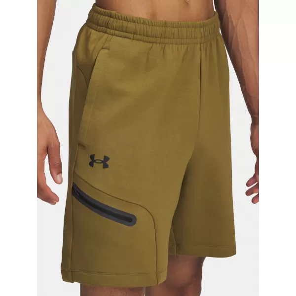  Мъжки шорти UNDER ARMOUR UA UNSTOPPABLE FLC SHORTS 1379809-320 ЗЕЛЕНО 