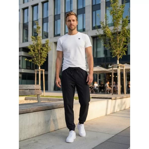  Мъжки панталон ALTISPORT ATS JOGGER CLASSIC - FIT ЧЕРЕН 