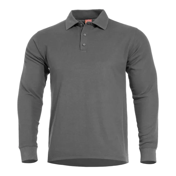  тениска PENTAGON ANIKETOS LONG POLO K09013 ВЪЛК/СИВ 
