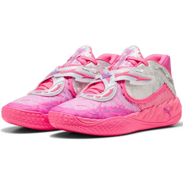  Мъжки обувки PUMA MB.05 WORLD TOUR 31212901 СЛЪНЦЕТО УДАРЕНО/ЧИСТА МАГЕНТА 