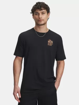 Мъжка тениска UNDER ARMOUR UA M 60/40S CAN'T HOOP SS 6003684-001 ЧЕРЕН