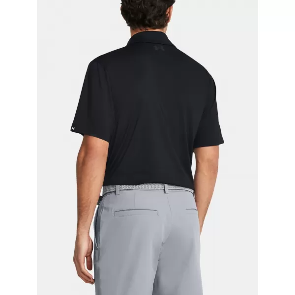  Мъжка тениска UNDER ARMOUR UA T2G POLO LB 1383255-001 ЧЕРЕН 