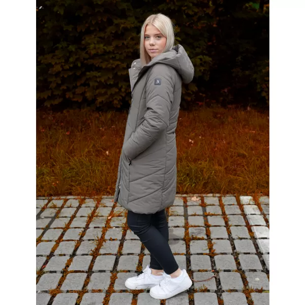  Дамско палто ALTISPORT ONEBA СИВО 