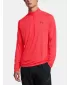 Мъжка тениска UNDER ARMOUR UA TECH TEXTURED 1/2 ZIP ЧЕРВЕНО