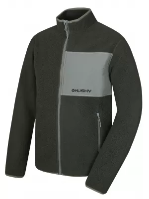 Мъжки суичър HUSKY ADDY ZIP M ИЗБЕЛЯЛО ЗЕЛЕНО