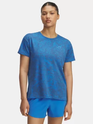 Дамска тениска UNDER ARMOUR VANISH ENERGY SS 2.0 PRINT 1389222-402 СИНЬО