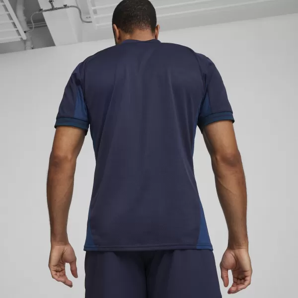  Мъжки фланелка PUMA TEAMFINAL JERSEY 70573706 PUMA NAVY/WHITE/PERSIAN BLUE 