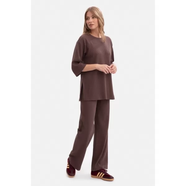  Дамска блуза BEWEAR B301 КАФЯВО 