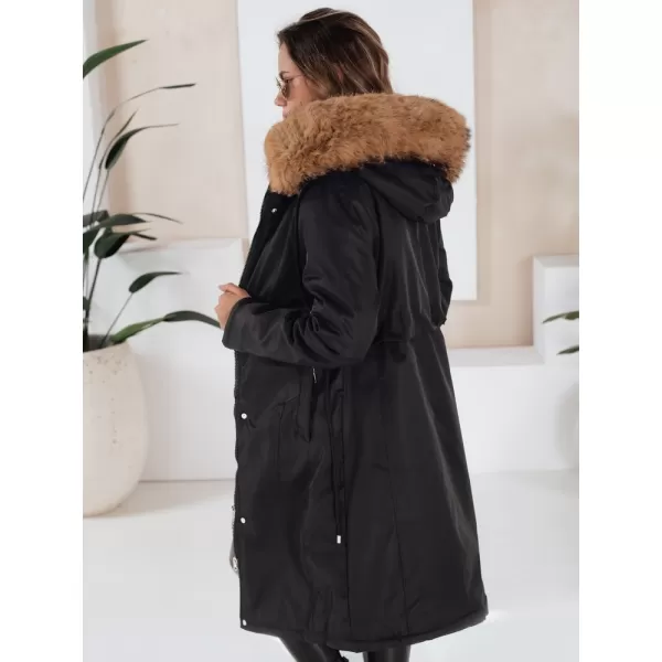  Дамска парка DSTREET TY5110 ЧЕРЕН 