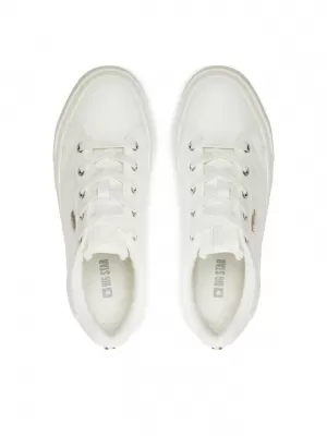 Дамски маратонки BIG STAR OO274A464 WHITE Big Star Shoes