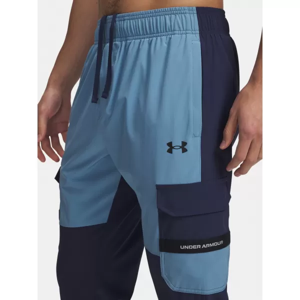  Мъжки спортен панталон UNDER ARMOUR UA TECH UTILITY WOVEN PANT 6004966-403 СИНЬО 