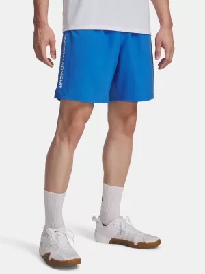 Мъжки шорти UNDER ARMOUR UA TECH WOVEN WORDMARK SHORT 1383356-402 СИНЬО
