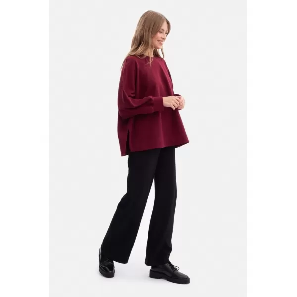  Дамски суичър BEWEAR B306 БОРДО 