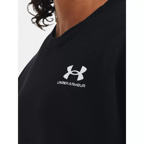  Дамски суичър UNDER ARMOUR ESSENTIAL FLC OS CREW 1379475-001 ЧЕРЕН 