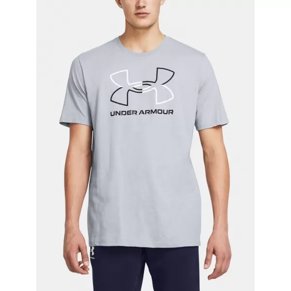 Мъжка тениска UNDER ARMOUR UA GL FOUNDATION UPDATE SS 1382915-011 СИВО 