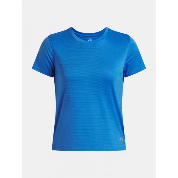  Дамска тениска UNDER ARMOUR UA LAUNCH SHORTSLEEVE 1382434-402 СИНЬО 