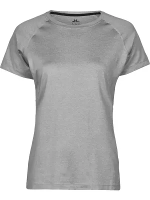 Дамска тениска TEE JAYS | TJ 7021 СИВ МЕЛАНЖ