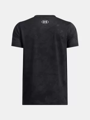 Момчешка тениска UNDER ARMOUR UA TECH VENT JCQRD SS 1390019-001 ЧЕРЕН