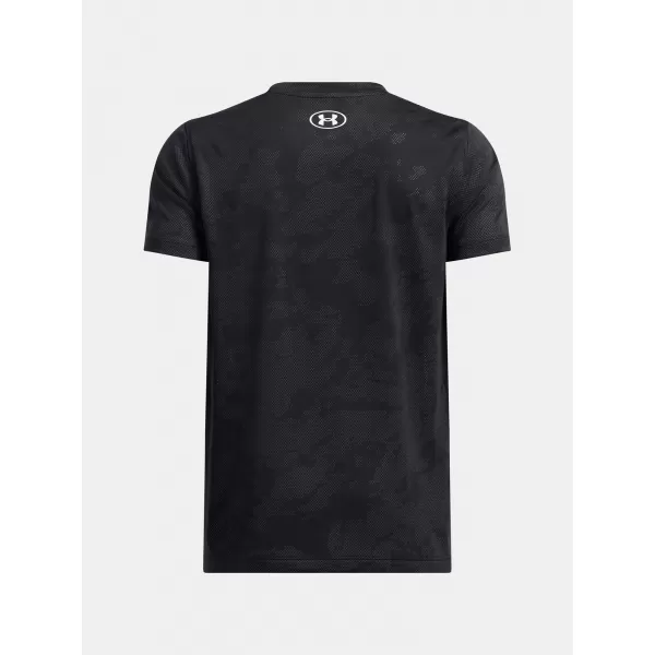  Момчешка тениска UNDER ARMOUR UA TECH VENT JCQRD SS 1390019-001 ЧЕРЕН 
