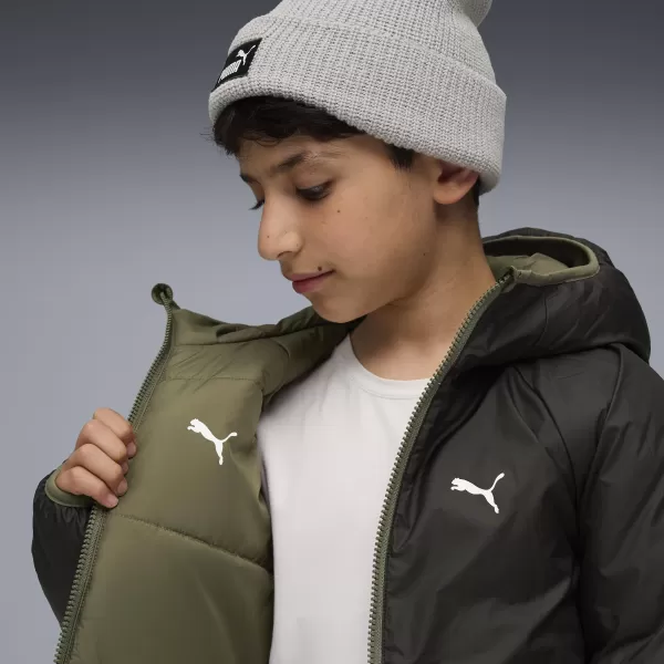  Яке PUMA REVERSIBLE PUFFER JACKET 68840781 LOBEN GREEN 