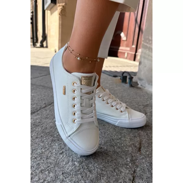  Дамски маратонки BIG STAR RR274748 WHITE Big Star Shoes 