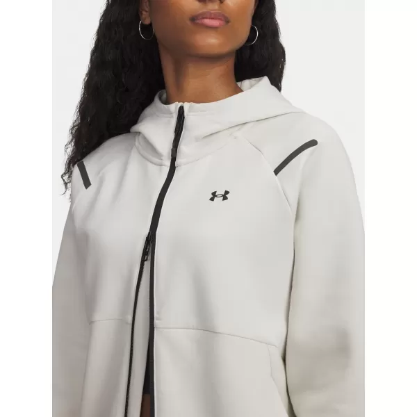  Дамски суичър UNDER ARMOUR UNSTOPPABLE FLEECE FZ 1379842-110 БЯЛО 