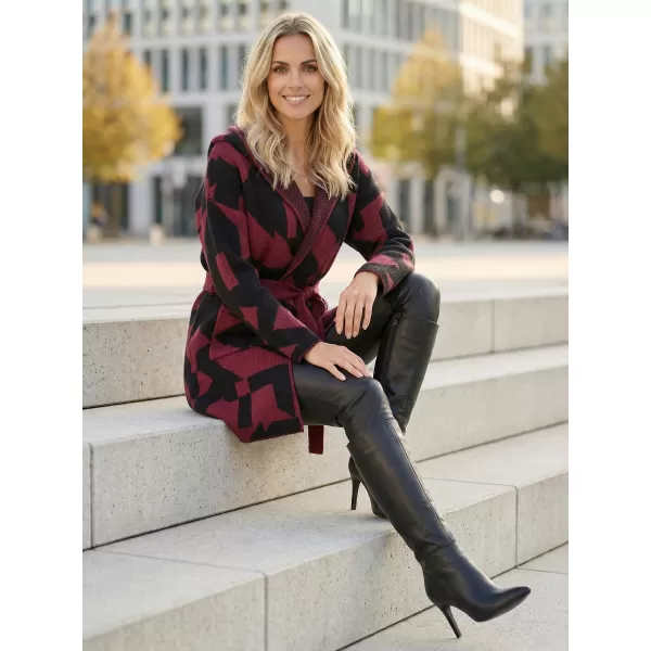  Дамски пуловер ALTISPORT GEMA БОРДО 
