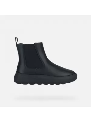 Дамски боти до глезена GEOX SPHERICA EC4.1 ЧЕРЕН