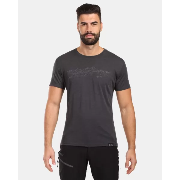  Мъжки техническа риза KILPI SLOPER-M ZM0302KI ТЪМНО СИВО 