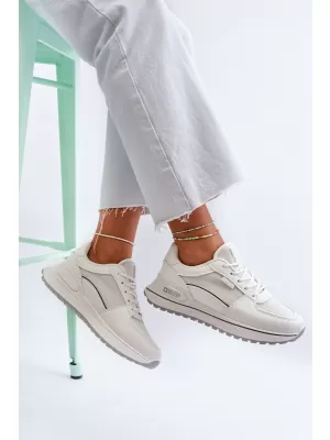 Дамски маратонки BIG STAR NN274A089 WHITE Big Star Shoes