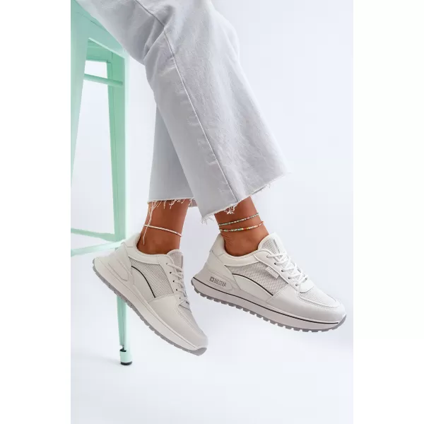  Дамски маратонки BIG STAR NN274A089 WHITE Big Star Shoes 