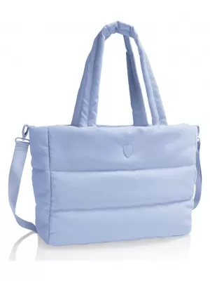 Чанта HEYS PUFFER TOTE BAG СВЕТЛО СИНЬО