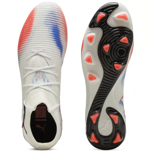  Мъжки обувки PUMA FUTURE 8 PRO FG/AG 10858801 WHITE/ БЯЛО/ПУМА ЧЕРНО/СВЕТЕЩО ЧЕРВЕНО 