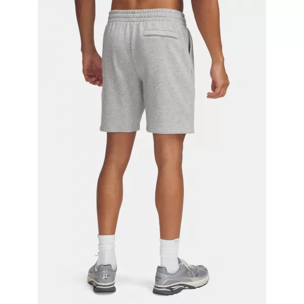  Мъжки шорти UNDER ARMOUR UA ICON FLEECE SHORT 1380377-011 СИВО 