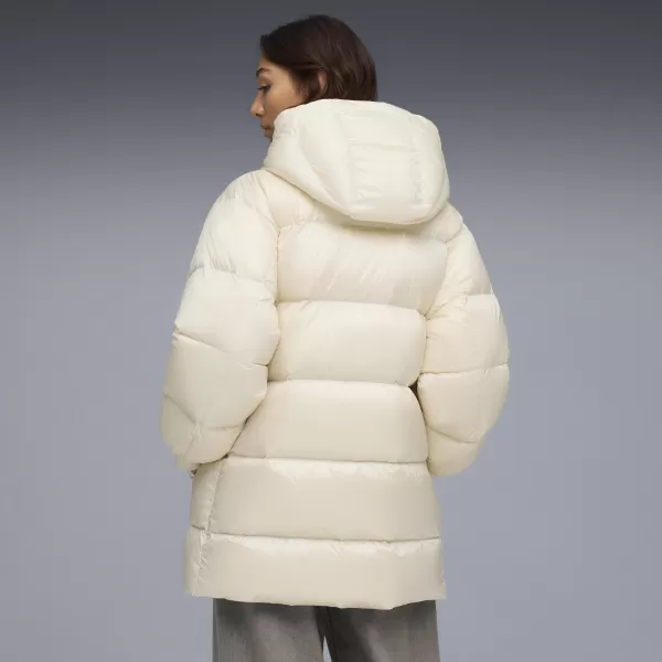  Дамско палто PUMA STYLE HOODED DOWN JACKET 68838987 АЛПИЙСКИ СНЯГ 