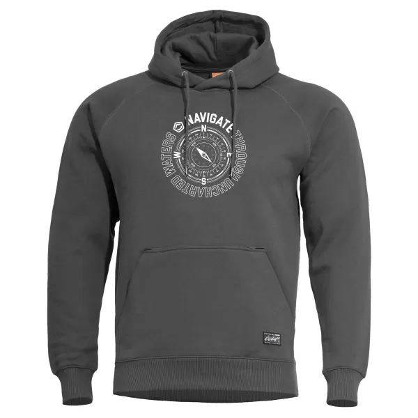  Суичър PENTAGON PHAETON HOOD SWEATER 17 K09021 СГУРИЯ СИВО 